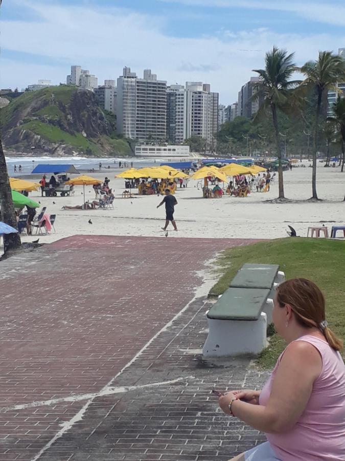 Apartamento Com Estacionamento, Wi-Fi, Ar Condicionado A 300 Metros Da Praia Da Enseada No Guaruja. ภายนอก รูปภาพ