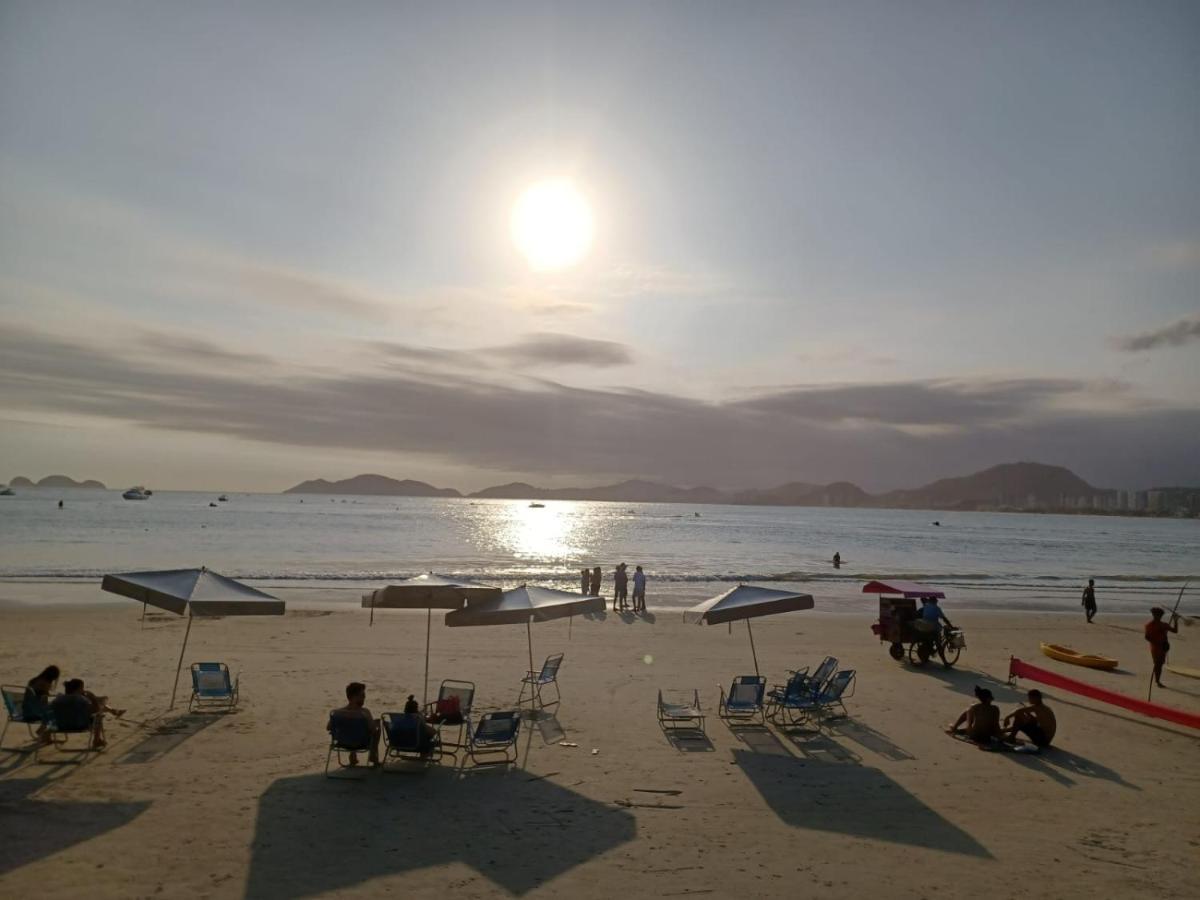 Apartamento Com Estacionamento, Wi-Fi, Ar Condicionado A 300 Metros Da Praia Da Enseada No Guaruja. ภายนอก รูปภาพ